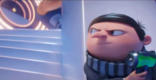 Minions: The Rise Of Gru Sticky Gun GIF