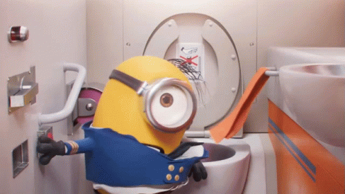 Minions: The Rise Of Gru Stuart Getting Sucked GIF