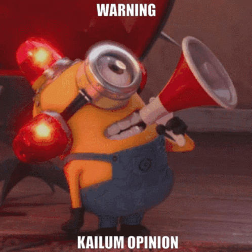 Minions Warning Megaphone GIF