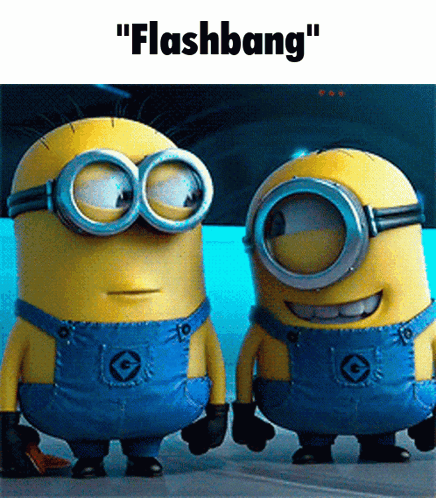 Minions Wearing Goggles and Overalls