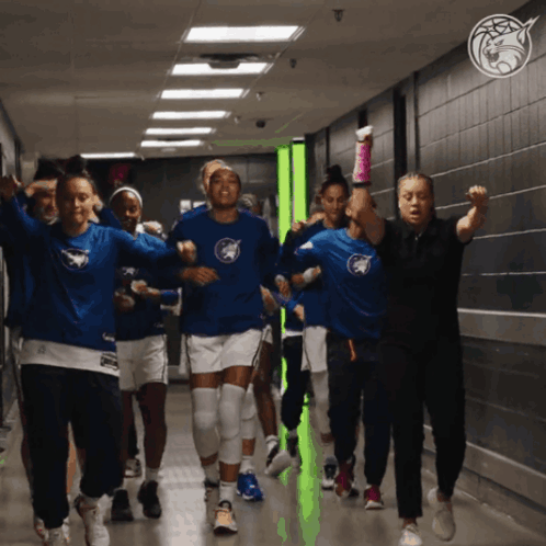 Minnesota Lynx Tunnel Dance GIF
