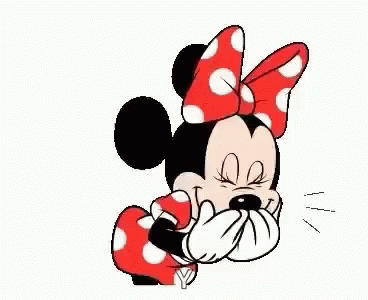 Minnie Mouse Awww Shucks GIF