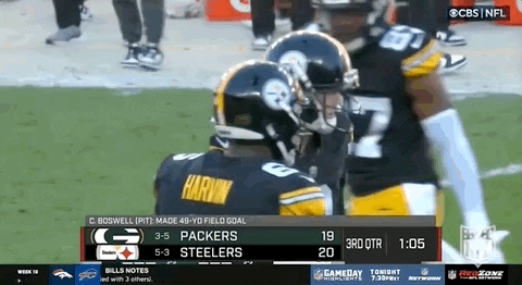 Minshew Bumping Head Football Colleague GIF