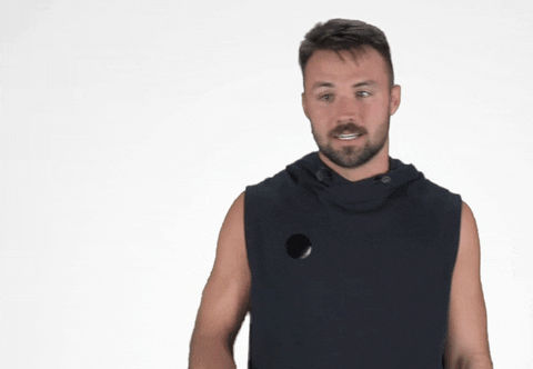 Minshew Sweating Hand Gesture GIF