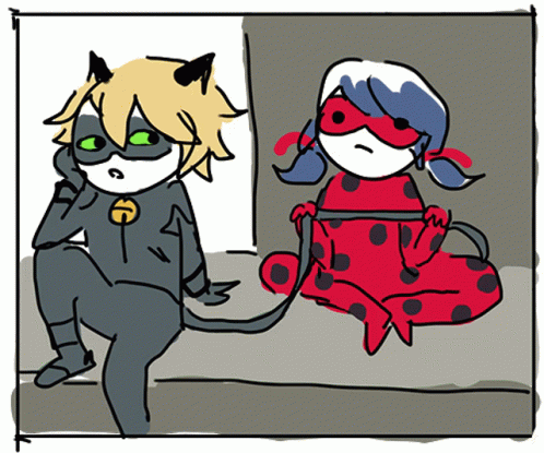 Miraculous Ladybug Cat Noir Animation GIF Miraculous Ladybug Cat Noir Animation GIF