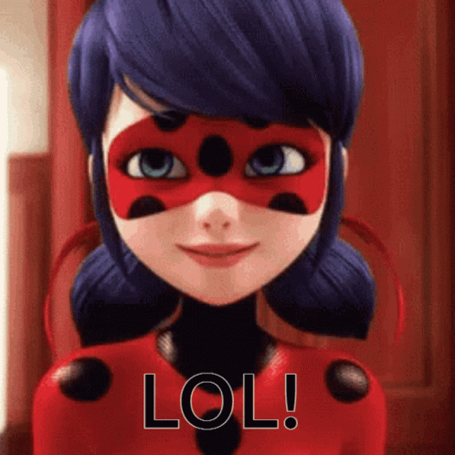 Miraculous Ladybug Laugh Out Lod GIF