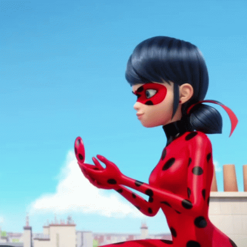 Miraculous Ladybug Rooftop GIF