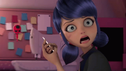 Miraculous Ladybug Shocked GIF