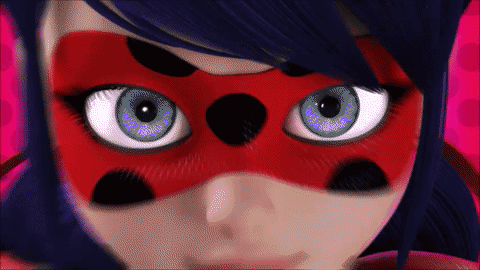 Miraculous Ladybug Yo-yo Hearts GIF