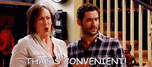 Miranda Hart That's How Convenient GIF