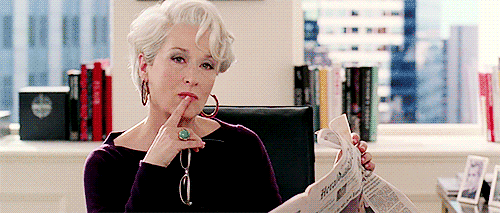 Miranda Priestly 500 X 213 Gif GIF
