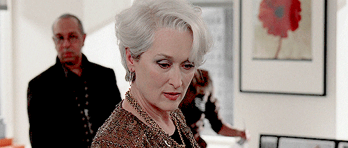 Miranda Priestly Disgusted Look GIF