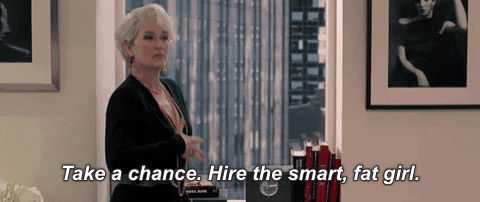 Miranda Priestly Take A Chance GIF
