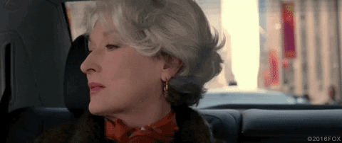 Miranda Priestly Thinking Of Evil Plans GIF