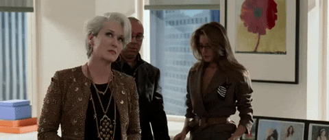 Miranda Priestly Ugh Annoyed Look GIF
