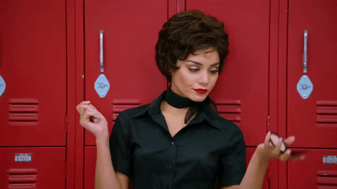 Vanessa Hudgens Mirror GIF