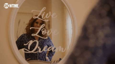 Live Love Dream Mirror GIF