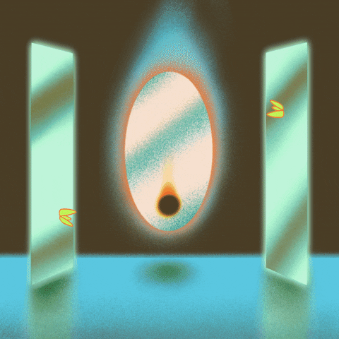 A Magical Mirror GIF