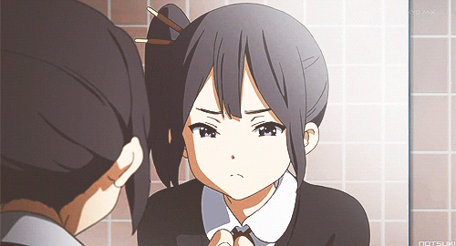 Shiori Asagiri In The Mirror GIF