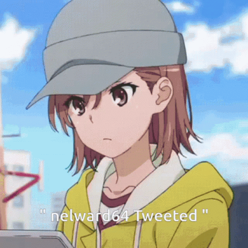 Misaka Mikoto Defying Gravity GIF