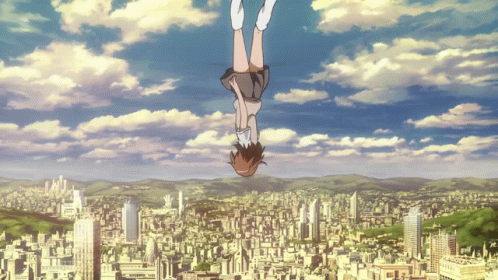Misaka Mikoto Destroying An Aircraft GIF