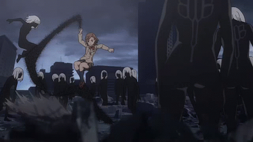 Misaka Mikoto Suspense Fighting Scene GIF