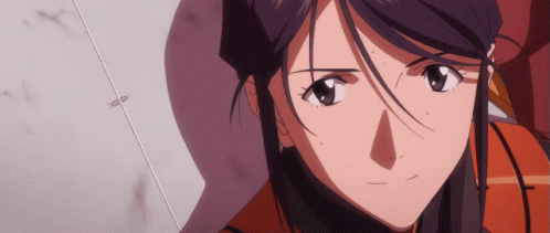 Misato Katsuragi Beautiful Anime Girl GIF