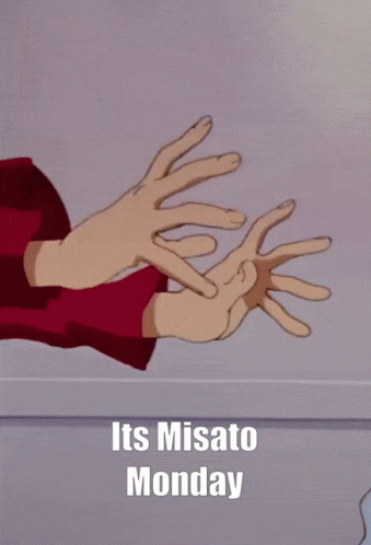 Misato Monday Angry Red Face Meme GIF