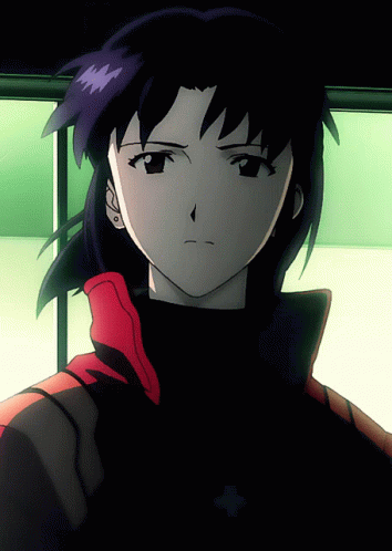 Misato Nerv Head Special Agent Anime GIF