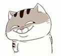 Mischievous Cat Smile GIF