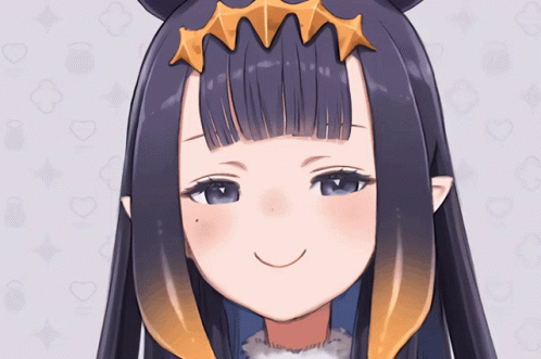 Mischievous Ninomae Inanis Smug Face GIF