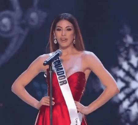 Miss Ecuador Miss Universe GIF