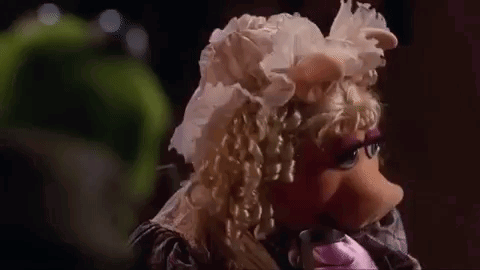 Miss Piggy Talking on Cell Phone
