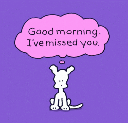 Miss You Good Morning GIF