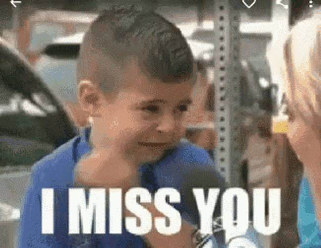 Miss You Kid Interview Crying GIF