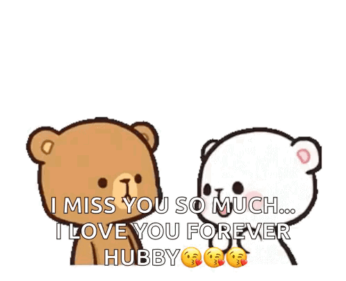 Miss You So Much I Love You Forever Hubby GIF