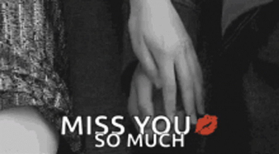 Miss You So Much Romantically GIF