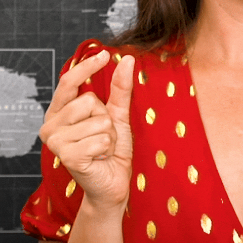 Missed It By That Much Hand Sign GIF