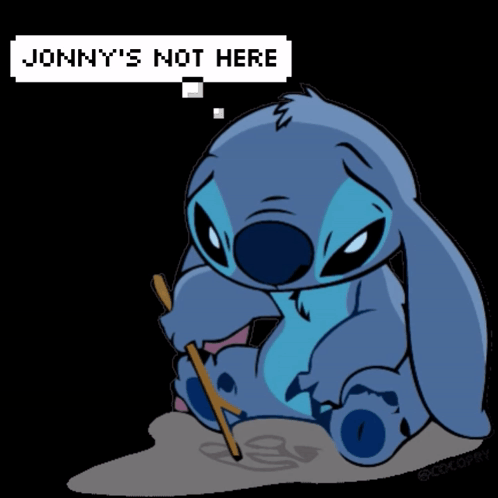 Missed Me Johnny's Not Here GIF