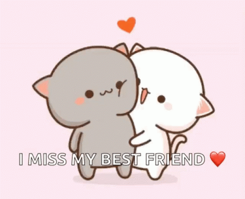Missing Cute Best Friend GIF