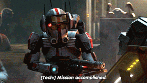 Mission Accomplished Stormtroopers Star Wars GIF