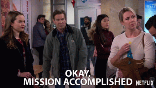 Mission Completed Merry Happy Whatever Don Emmy Patsy GIF