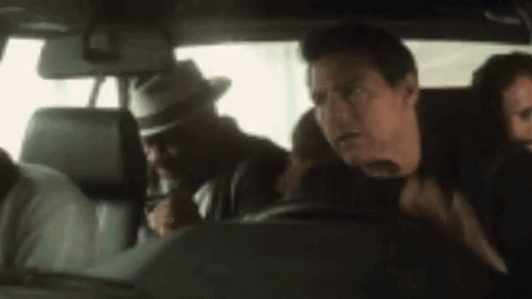 Mission Impossible Dramatic Car Escape GIF