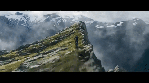 Mission Impossible Tom Cruise Daring Motorcycle Jump GIF