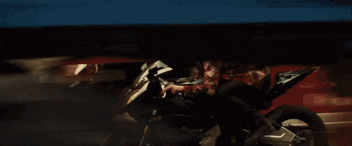 Mission Impossible Tom Cruise Thrilling Motorcycle Duel GIF