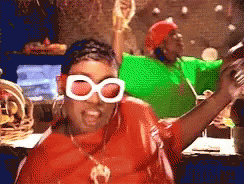 Missy Elliot Dancing At Bar GIF