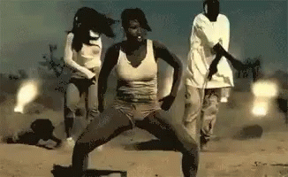 Missy Elliot Dancing In Desert GIF