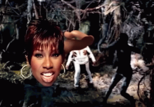 Missy Elliot Long Neck GIF