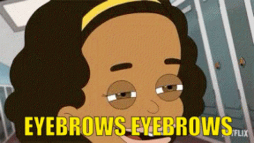 Missy Foreman Eyebrows Eyebrows Up GIF
