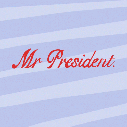 Mister President Graphics Design GIF